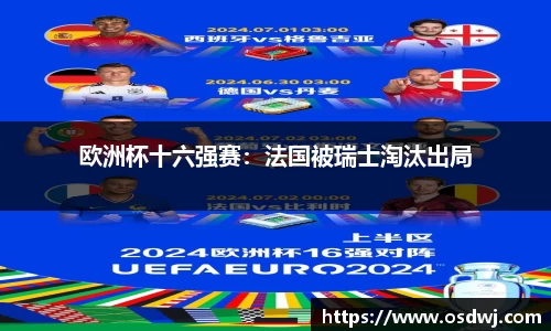 欧洲杯十六强赛：法国被瑞士淘汰出局